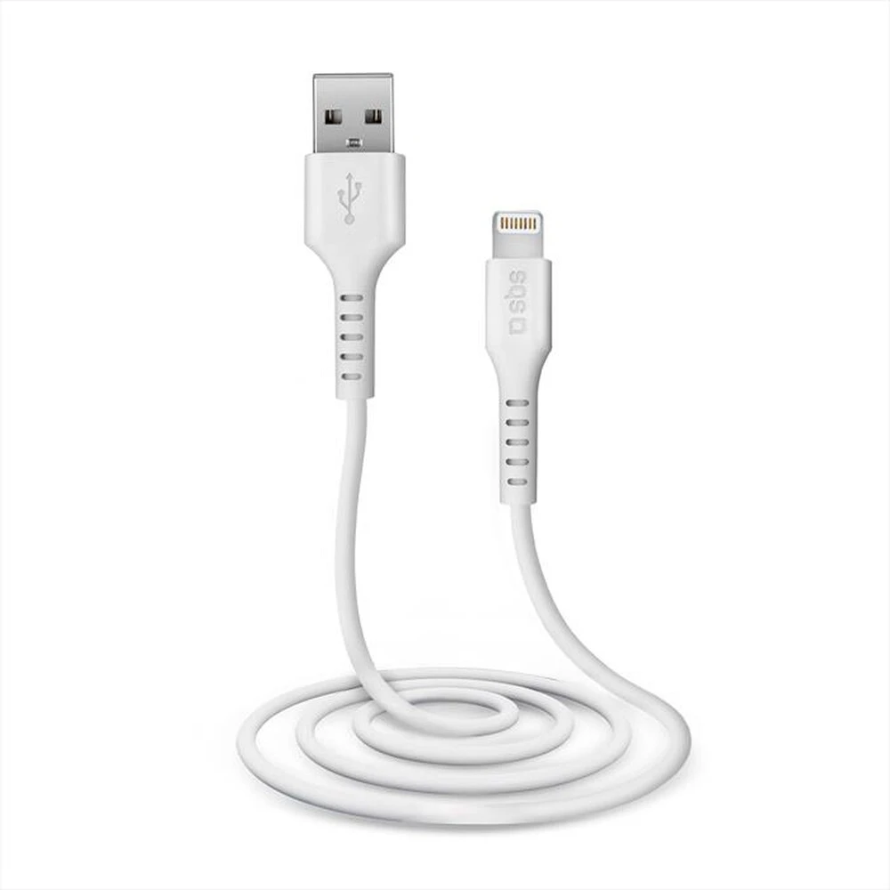 SBS - Cavo Ricarica E Sincronizzazione Per IPhone 5/5S/5-BIANCO 4 SBS - Cavo Ricarica E Sincronizzazione Per IPhone 5/5S/5-BIANCO - immagine 2