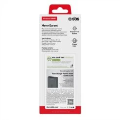 SBS - TE0CBH80K Auricolare Bluetooth-Nero -Negozio Di Elettronica 142001088 3