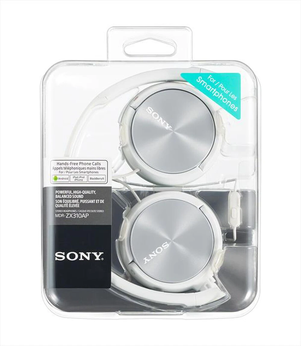 SONY - MDRZX310APW.CE7 - BIANCO 5 SONY - MDRZX310APW.CE7 - BIANCO - immagine 3