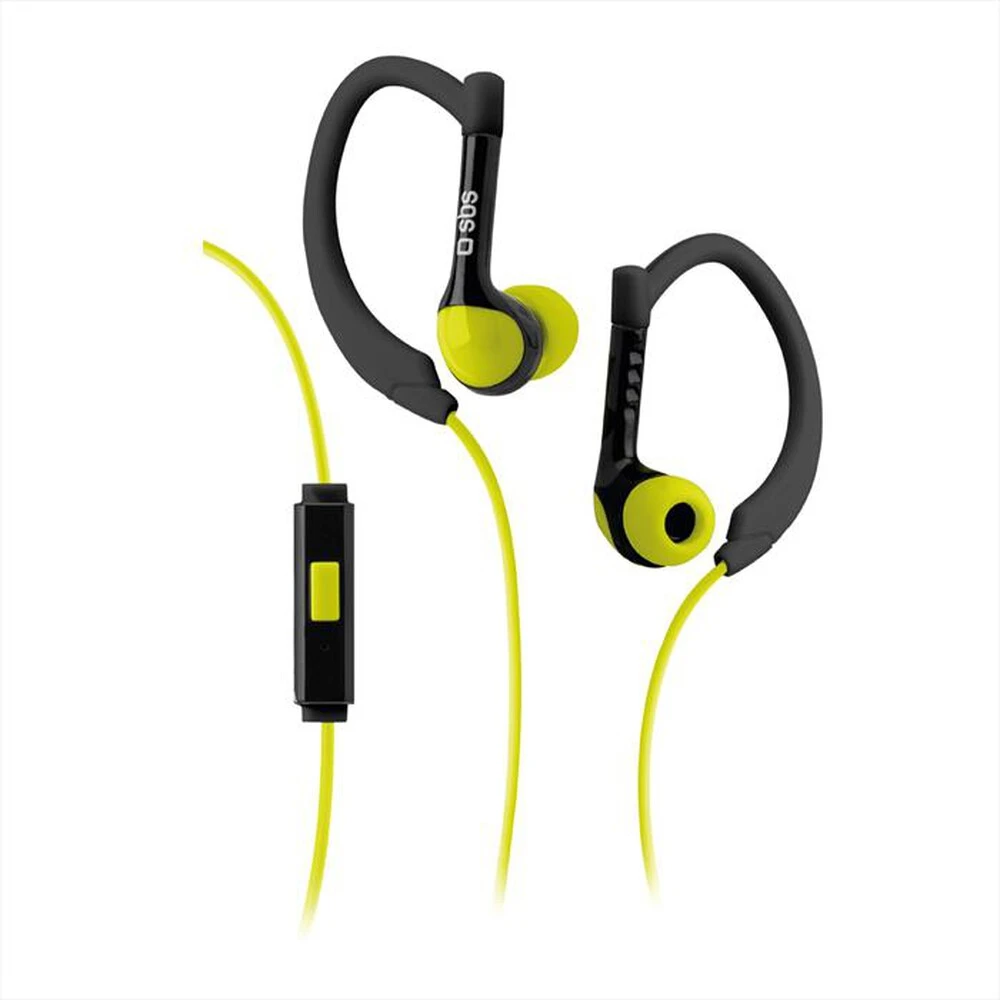 SBS - Auricolari Filo Stereo In-ear Runway Sport IPhone-Giallo 7 SBS - Auricolari Filo Stereo In-ear Runway Sport IPhone-Giallo - immagine 5
