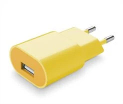CELLULARLINE - Charger - Caricabatterie Da Rete-Giallo -Negozio Di Elettronica 152012659 2