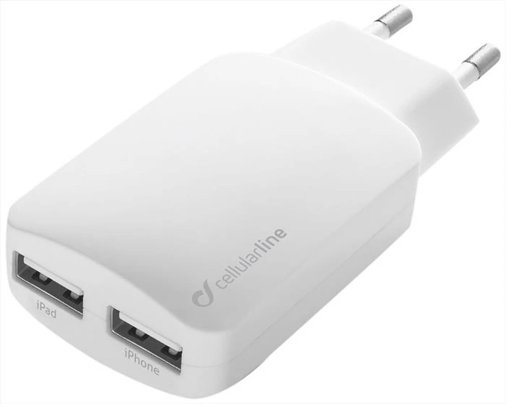 CELLULARLINE - Dual USB Charger-Bianco 3 CELLULARLINE - Dual USB Charger-Bianco