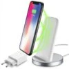 CELLULARLINE - WIRELESS CHARGER STAND KIT Per IPhone X / 8 /8Plus-Bianco -Negozio Di Elettronica 182004186