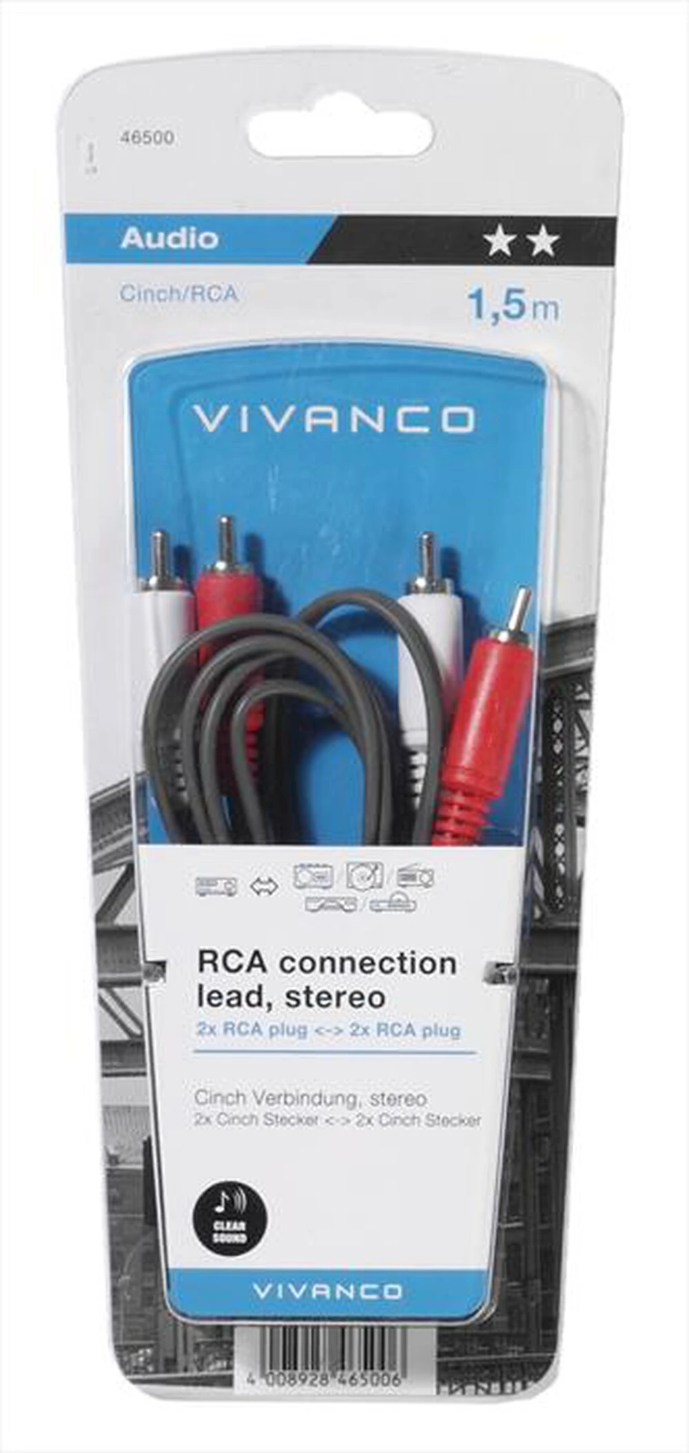 VIVANCO - 46500 - 4 VIVANCO - 46500 - - immagine 2