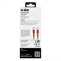 SBS - TECABLELIGTC1R-ROSSO -Negozio Di Elettronica 192003082 3