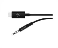 BELKIN - CAVO AUDIO 3.5MM CON CONNETTORE USB-C 1,8 M-Nero