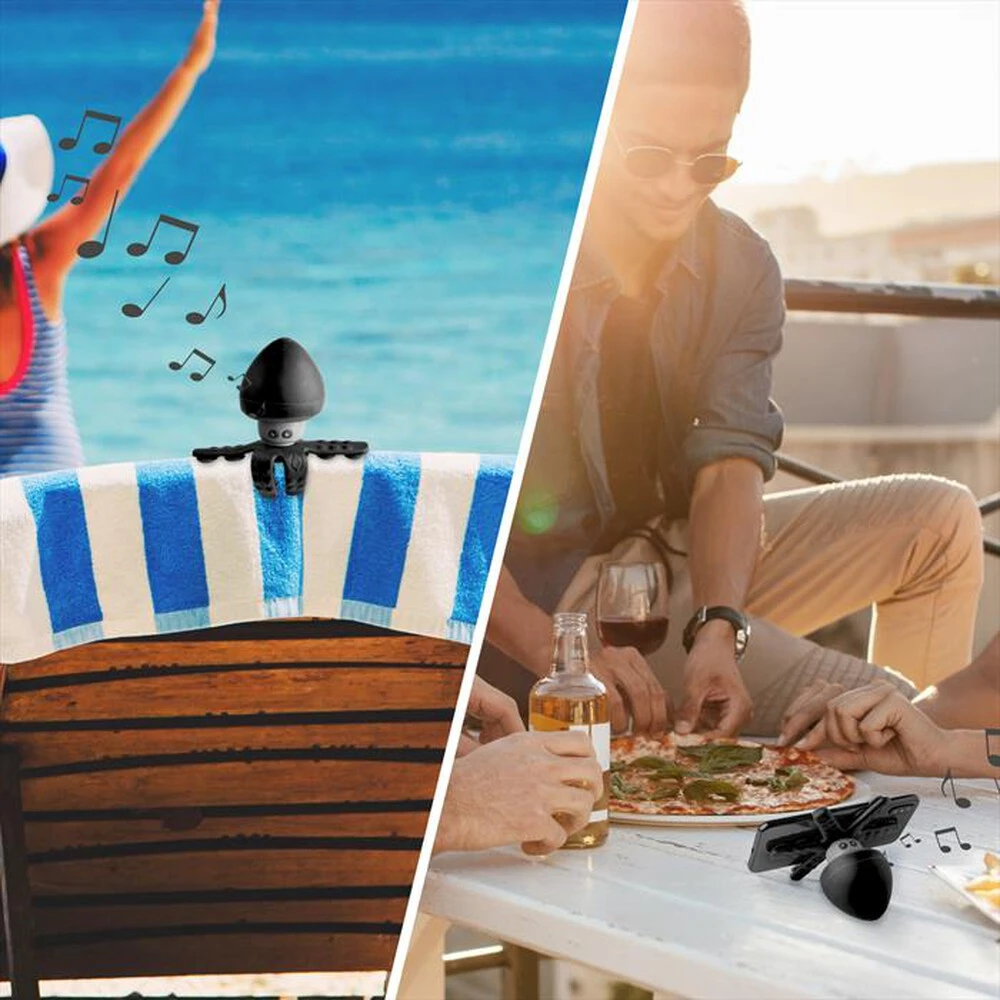 CELLY - SQUIDDYSOUNDBK - SQUIDDY SPEAKER-Nero/Plastica 5 CELLY - SQUIDDYSOUNDBK - SQUIDDY SPEAKER-Nero/Plastica - immagine 3