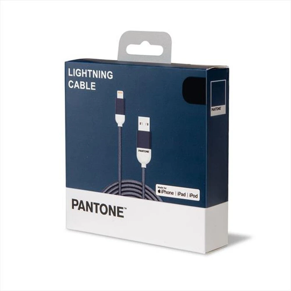 PANTONE - PT-LCS001-5N - LIGHTNING CABLE 1 5 MT-BLU/PLASTICA 5 PANTONE - PT-LCS001-5N - LIGHTNING CABLE 1 5 MT-BLU/PLASTICA - immagine 3