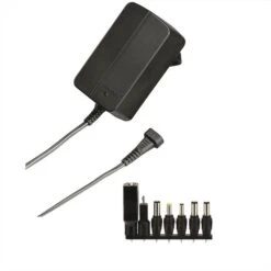 HAMA - ALIMENT.DA RETE ECO 1000 MAH/12W, 7 AD. - Nero