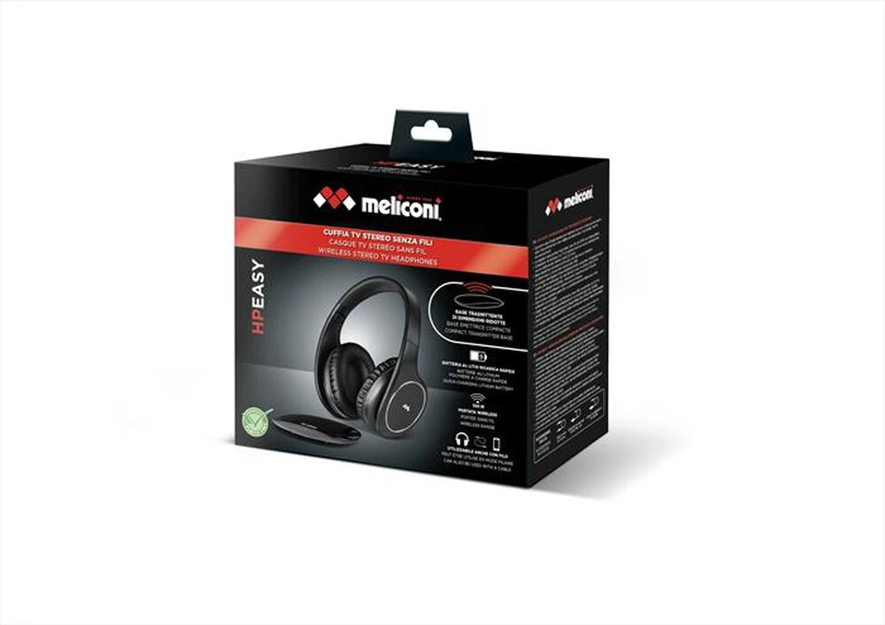 MELICONI - HP EASY - Plastica / Colore Nero 6 MELICONI - HP EASY - Plastica / Colore Nero - immagine 4