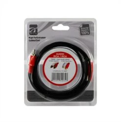 XTREME - CAVO AUDIO 2 RCA-NERO