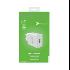 CELLY - TCUSBQC30WH-TC USB QC30-Bianco/Plastica