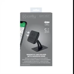 CELLY - GHOSTDASHMINIBK-DASHBOARD MAGNETIC CAR HOLDER-Nero/Plastica -Negozio Di Elettronica 202003077 2