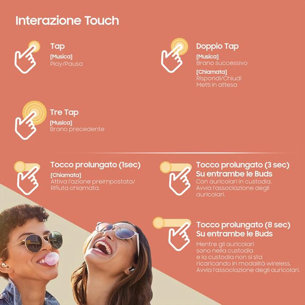 SAMSUNG - GALAXY BUDS LIVE-Mystic Bronze 8 SAMSUNG - GALAXY BUDS LIVE-Mystic Bronze - immagine 6