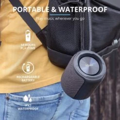 TRUST - CARO COMPACT BLUETOOTH SPEAKER-Black -Negozio Di Elettronica 202007673 12