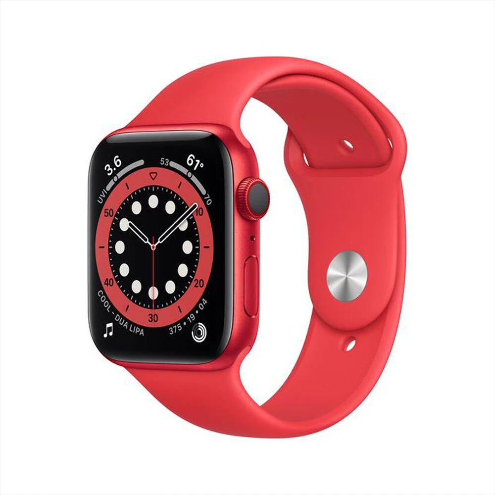APPLE - Apple Watch Series 6 GPS+Cellular 44mm All Rosso-Cinturino Sport Rosso 3 APPLE - Apple Watch Series 6 GPS+Cellular 44mm All Rosso-Cinturino Sport Rosso