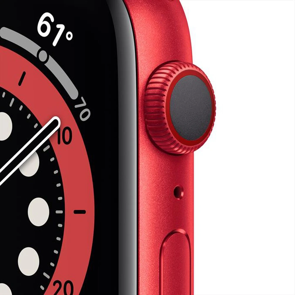 APPLE - Apple Watch Series 6 GPS+Cellular 44mm All Rosso-Cinturino Sport Rosso 4 APPLE - Apple Watch Series 6 GPS+Cellular 44mm All Rosso-Cinturino Sport Rosso - immagine 2