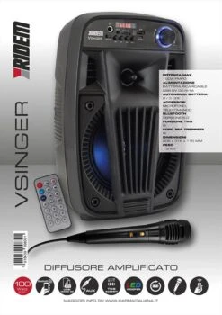 KARMA - V SINGER-Nero -Negozio Di Elettronica 202011643 2