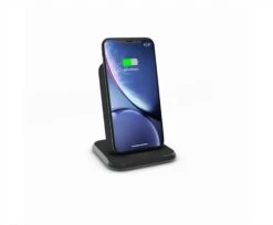 ZENS - STAND RICARICA WIRELESS - ALLUMINIO NERO