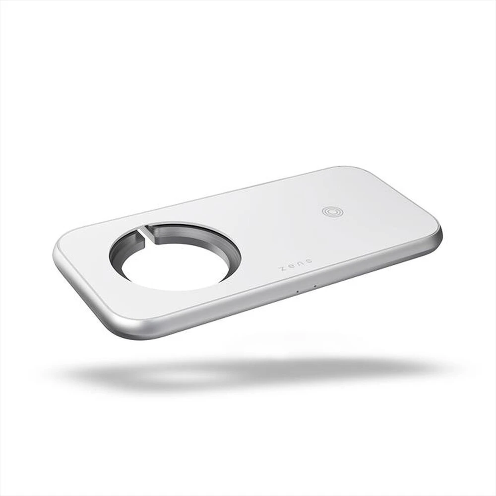 ZENS - 3 IN 1 MAGSAFE WIRELESS CHARGER-White 4 ZENS - 3 IN 1 MAGSAFE WIRELESS CHARGER-White - immagine 2