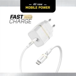 OTTERBOX - CARICATORE DA MURO USB-C 20W + CAVO USB-C-LIGHTING-bianco 9 OTTERBOX - CARICATORE DA MURO USB-C 20W + CAVO USB-C-LIGHTING-bianco -Negozio Di Elettronica 212006020 2