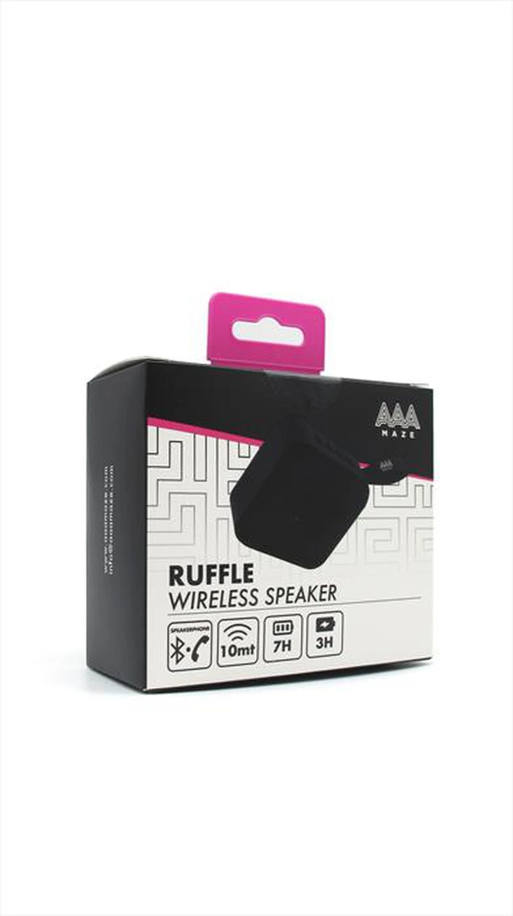AAAMAZE - SPEAKER BT RUFFLE BK-NERO 7 AAAMAZE - SPEAKER BT RUFFLE BK-NERO - immagine 5