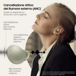 SAMSUNG - GALAXY BUDS2-Olive -Negozio Di Elettronica 212010346 3