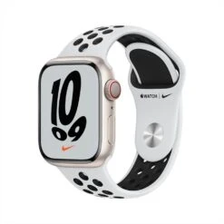 APPLE - Apple Watch NIKE Series 7 GPS+Cellular 41 Allu-Galassia Sport PlatinoPuroNero