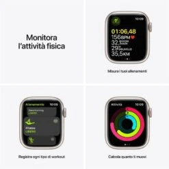 APPLE - Apple Watch Series 7 GPS+Cellular 41mm Alluminio-Galassia Sport Galassia 13 APPLE - Apple Watch Series 7 GPS+Cellular 41mm Alluminio-Galassia Sport Galassia -Negozio Di Elettronica 212012802 5