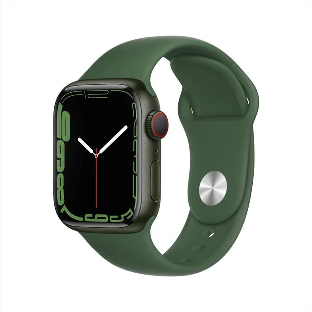 APPLE - Apple Watch Series 7 GPS+Cellular 41mm Alluminio-Cinturino Sport Verde 3 APPLE - Apple Watch Series 7 GPS+Cellular 41mm Alluminio-Cinturino Sport Verde