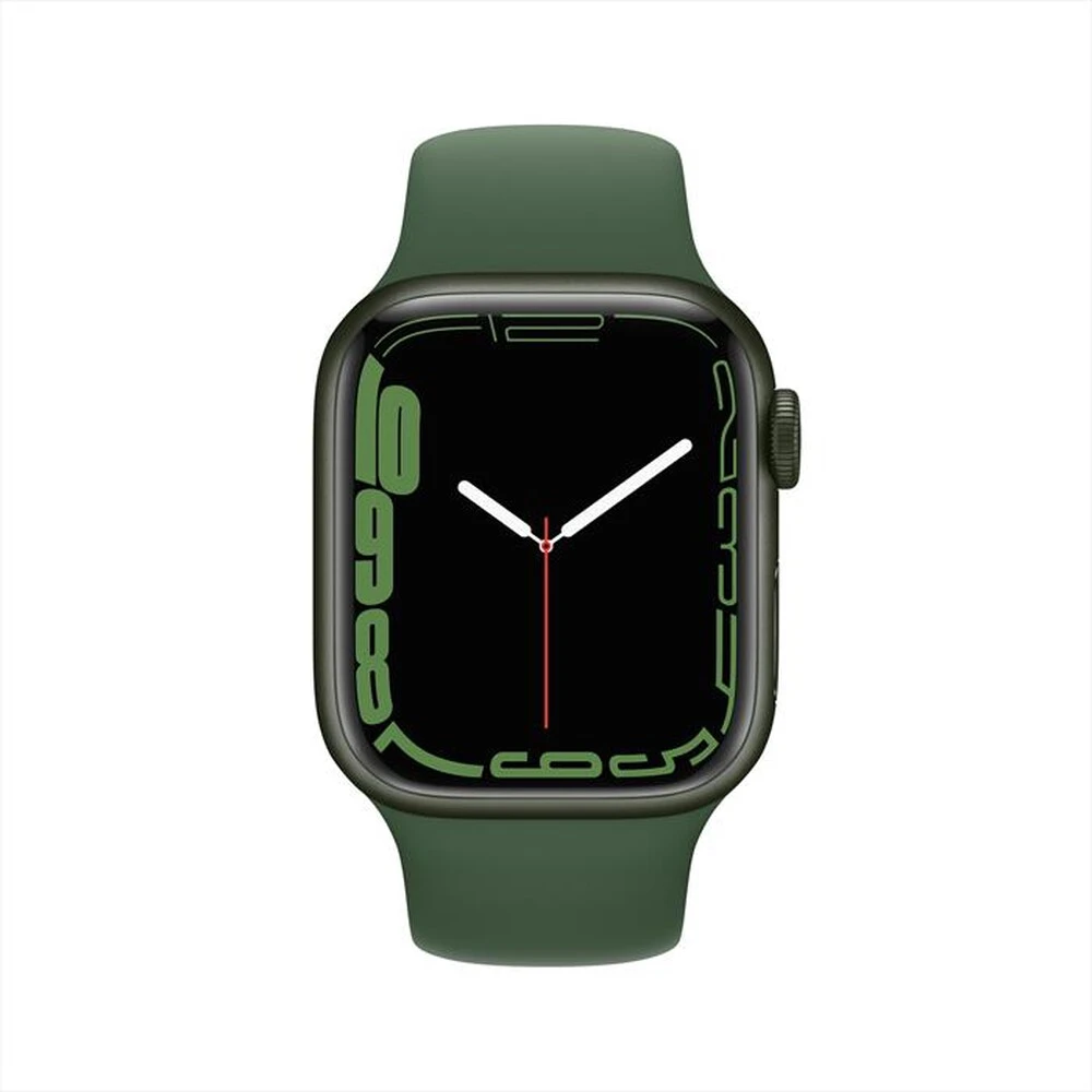 APPLE - Apple Watch Series 7 GPS+Cellular 41mm Alluminio-Cinturino Sport Verde 4 APPLE - Apple Watch Series 7 GPS+Cellular 41mm Alluminio-Cinturino Sport Verde - immagine 2