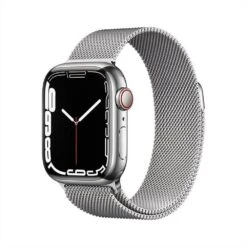 APPLE - Apple Watch Series 7 GPS+Cellular 41mm Acciaio-Maglia Milanese Argento