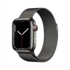 APPLE - Apple Watch Series 7 GPS+Cellular 45mm Acciaio-Maglia Milanese Grafite