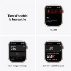APPLE - Apple Watch Series 7 GPS 45mm Alluminio-Cinturino Sport Galassia -Negozio Di Elettronica 212012835 4