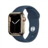 APPLE - WATCH SERIES 7 GPS + CELLULAR 41MM IN ACCIAIO INOX-Oro Cinturino Sport Blu Abisso -Negozio Di Elettronica 222002954