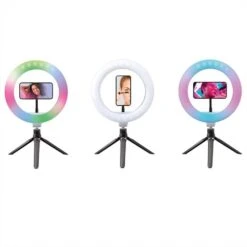 SBS - TESELFIRINGCLIP10RGB Selfie Ring Da 10" -Negozio Di Elettronica 222004059 2