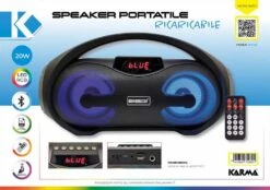 KARMA - Diffusore Bluetooth HQSA 1042-Nero -Negozio Di Elettronica 222004223 5