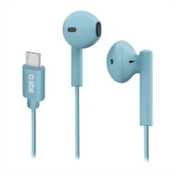 SBS - Auricolari Semi In-ear TEEARTYCMIX65A-Azzurro