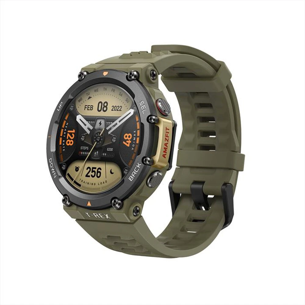AMAZFIT - Smart Watch T-REX 2-WILD GREEN 5 AMAZFIT - Smart Watch T-REX 2-WILD GREEN - immagine 3