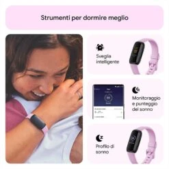 FITBIT - INSPIRE 3 - FB424BKLV-nero/ Lilla Tenue -Negozio Di Elettronica 222008270 4