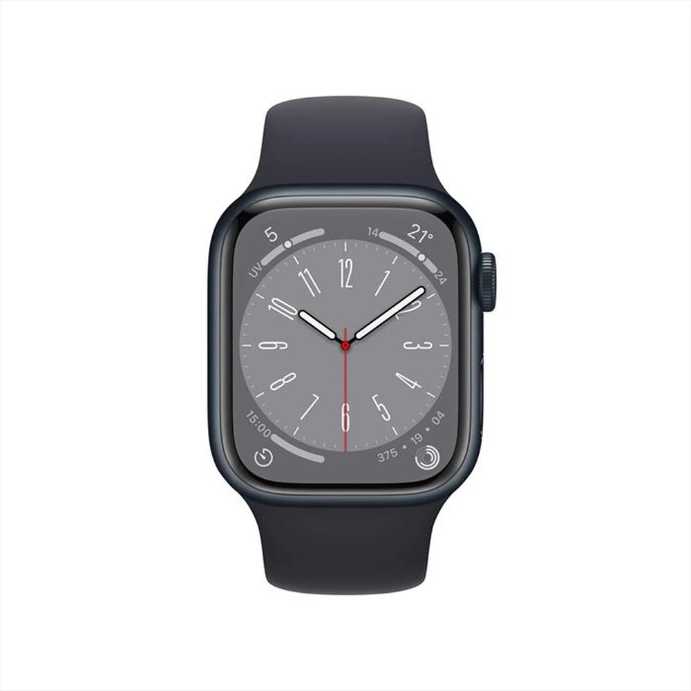 APPLE - Watch Series 8 GPS + Cellular 41mm Alluminio-Mezzanotte 4 APPLE - Watch Series 8 GPS + Cellular 41mm Alluminio-Mezzanotte - immagine 2