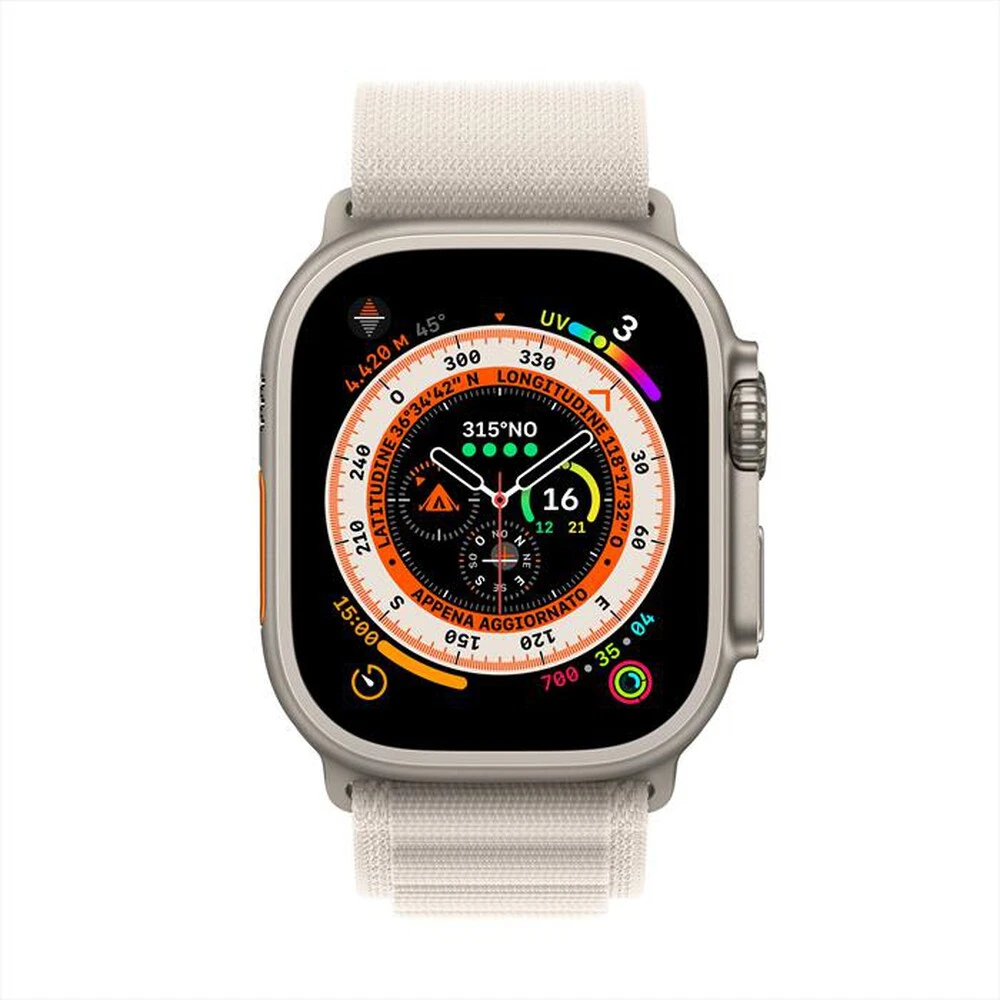 APPLE - Watch Ultra GPS + Cellular 49mm Large-Alpine Galassia 4 APPLE - Watch Ultra GPS + Cellular 49mm Large-Alpine Galassia - immagine 2