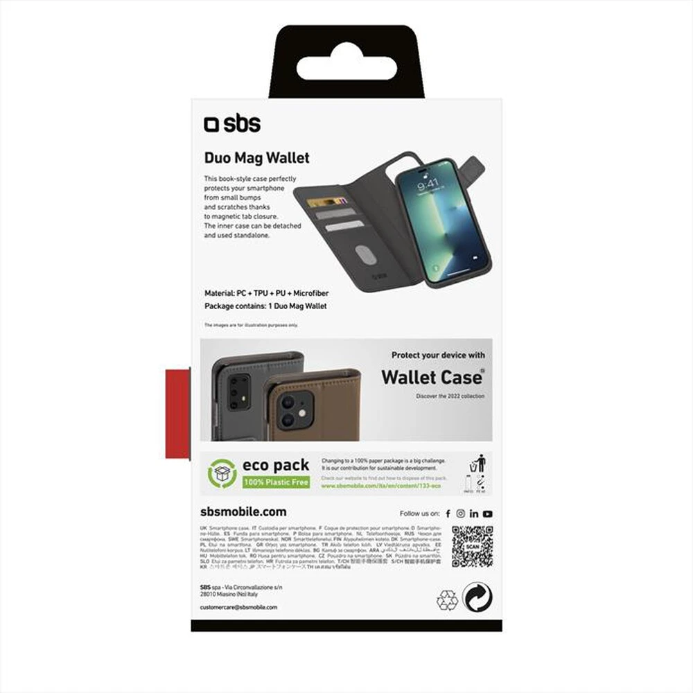 SBS - Cover Duo Mag TEBKDETIP1461PK Per IPhone 14 Pro-Nero 7 SBS - Cover Duo Mag TEBKDETIP1461PK Per IPhone 14 Pro-Nero - immagine 5