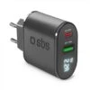 SBS - Travel Charger TETREV20PDW-Nero