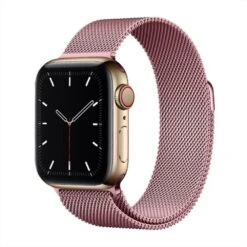 EVA FRUIT - CINTURINO ACCIAIO INOX PER APPLE WATCH CHIUS MAGN-rosa