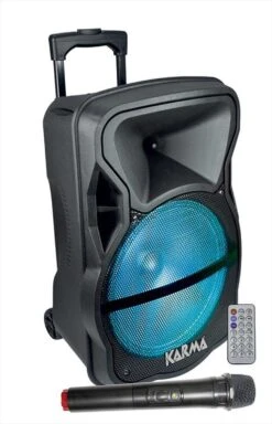 KARMA - Diffusore Amplificato Ricaricabile NEMESI-Nero