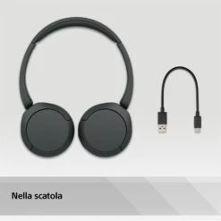 SONY - Cuffie Bluetooth On Ear WHCH520B.CE7-Nero -Negozio Di Elettronica 232001446 11