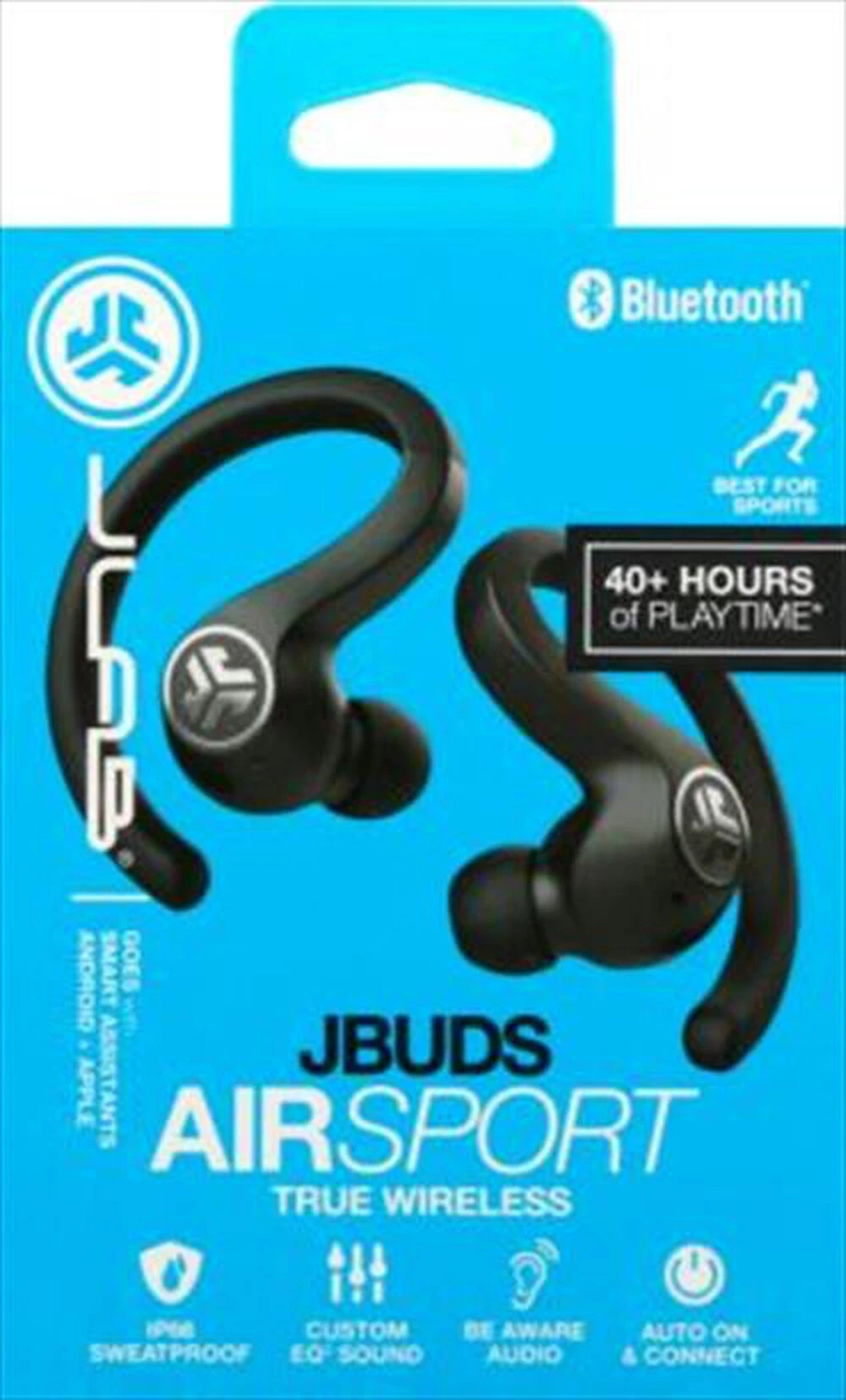 JLAB - Auricolare Bluetooth Air Sport-Nero 5 JLAB - Auricolare Bluetooth Air Sport-Nero - immagine 3
